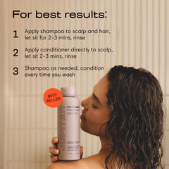 Jupiter Clean Formula emphasizes vegan ingredients like squalane and aloe vera soothing the scalp.