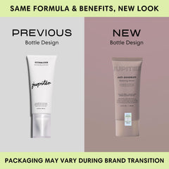 Jupiter Restoring Scalp Serum applied to scalp for relief.