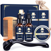 Jurgen K beard growth kit two pack oil bottles for convenient daily use