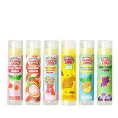 Just Bee Lappy Lips packaging front, convenient lip balm for everyday hydration.