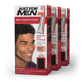 Just For Men Easy Comb-In Color Jet Black tube for quick gray coverage