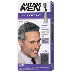 Just For Men Touch of Gray bottle with applicator for quick, subtle gray blending
