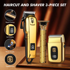 Justnard hair clippers ergonomic handle for comfortable, fatigue-free grooming sessions.