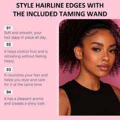 Jutqut Hair Cactus Fruit 3-in-1 finish adds natural shine.