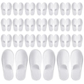 Juvale disposable slippers guest-wrapped pack for hotel hygiene and convenience