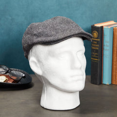 Juvale mannequin head white side view highlights hats from every angle for styling.
