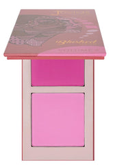 Juvia's Place Blushed Duo Volume4 compact front shows two-tone blush for easy daily application