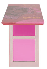 Juvia's Place Blushed Duo Volume4 compact front shows two-tone blush for easy daily application