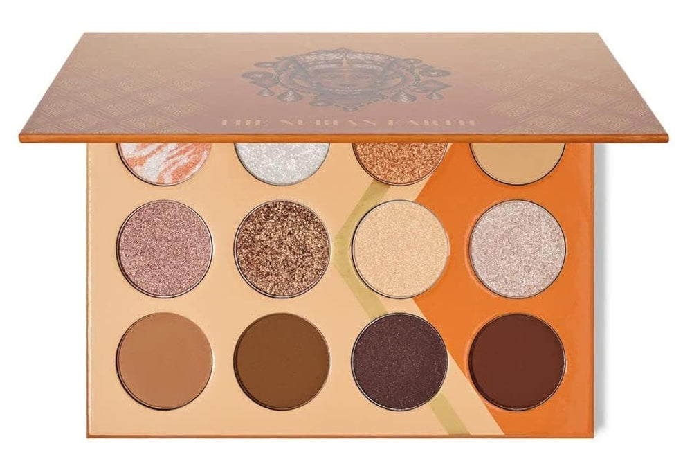 Juvia's Place Nubian Earth Palette packaging for premium travel-friendly inspiration