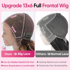 Juviso 13x6 lace-front wig cap interior detail for secure fit