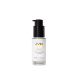 JVN Complete Blowout Styling Milk bottle closed for travel-friendly frizz control on the go