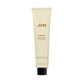 JVN No Heat Complete Air Dry Cream bottle demonstrates no-heat styling for quick looks
