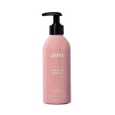JVN Revive Shampoo bottle front shows silicone-free formula for color-safe repair.