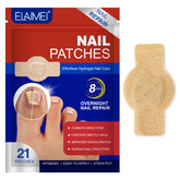 JWBVCTCR nail patches overnight application for easy bedtime nail care and potential discoloration improvement