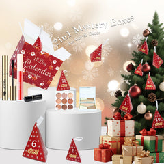 JWEX makeup advent calendar eyeshadow palette previews versatile day-to-night looks.