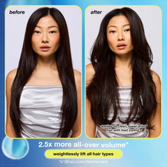 K18 AstroLift formula helps hold bounce while humidity-resistant finishing.