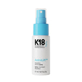 K18 AstroLift reparative volume spray bottle promotes lightweight lift from roots to ends.