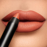 K7L Lipsilk Matte Lip Crayon packaging closeup highlights vegan-friendly design for eco-conscious beauty.
