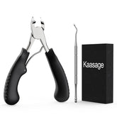 Kaasage nail clipper with reinforced blade ready for thick nails for clean cuts