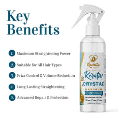 Kachita Spell Keratin Crystal Maximum shine and vitality after treatment