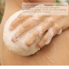 Kai Body Buffer gardenia scent diffusion enhances shower ritual