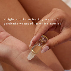 kai perfume oil brand label – premium vegan fragrance in compact roll-on