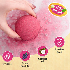 Kainga Recka individually wrapped bath bombs for convenient gifting and fresh fragrance
