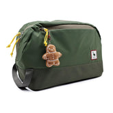 kalgoteal travel-toiletry-bag-8l front view with roomy main compartment for toiletries