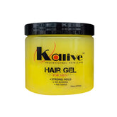 KALIVE 2 STYLE men's hair gel bottle delivering strong hold for all-day style.