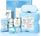 Kalokey Happy Birthday Gift Basket Blue—perfect for thoughtful celebration and pampering at home.