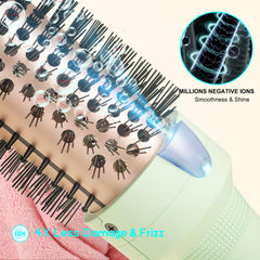 K&K Thermal Brush travel-ready with dual voltage for global use.