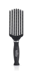 KareCo Mini Tangle Buster Brush in hand ready for quick detangling on the go