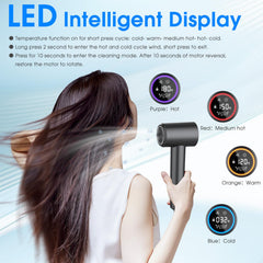 KARFUN Plasma technology icon highlights ionic benefits for smooth hair.
