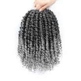 Karida Passion Twist 10 inch gray front view shows fast, stylish daily wear.