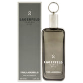 Karl Lagerfeld Paris Classic Grey bottle front for confident daily fragrance.