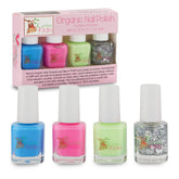 Karma Organic Kids Nail Polish Box Set 1 front view highlights gift-ready packaging for birthdays