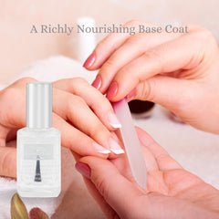 Karma Organic Triple 5 Base Coat being applied for even base.
