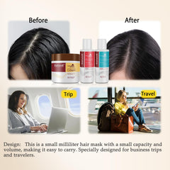 Karseell collagen hair mask 100ml tub provides deep nourishment.