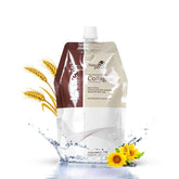 Karseell collagen hair treatment bottle shows rich argan and keratin for deep conditioning.