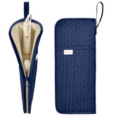 KarSyon hot tools organizer blue mat and pouch for safe storage
