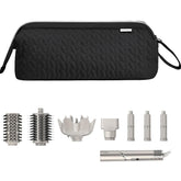 Karsyon Shark Flex Style Case front view shows rugged exterior for travel protection.