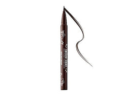 Kat Von D Tattoo Liner Mad Max Brown pencil cap shows rich chocolate color for precise lining.