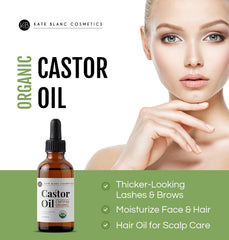 Kate Blanc Cosmetics glass dropper dispensing oil for precise application benefit