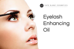 Kate Blanc Cosmetics Castor Oil dropper application for precise brow and lash line care