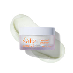Kate Somerville ExfoliKate Glow Moisturizer bottle close-up for radiant glow