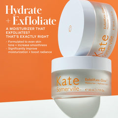 Dispensing pump of Kate Somerville Glow Moisturizer enables easy, even application