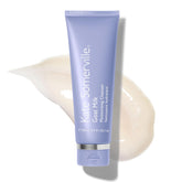 Kate Somerville Goat Milk Moisturizing Cleanser bottle on counter for daily gentle cleansing.