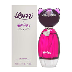 Katy Perry Purr bottle front view, premium floral fragrance for everyday wear.
