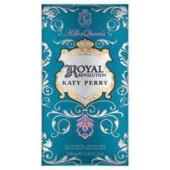 Katy Perry Royal Revolution spray action demonstrates easy, even application