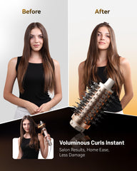 KAUGIC 6-in-1 hyper-speed motor powers fast drying for busy mornings